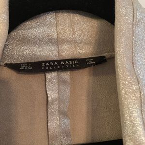 Oversized blazer gold